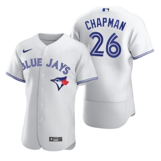 Toronto Blue Jays #26 Matt Chapman White Flex Base Stitched Baseball Jersey