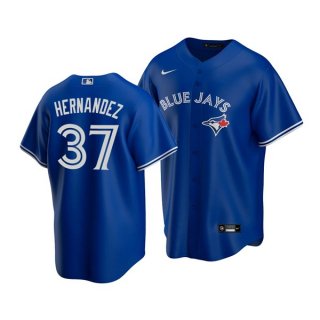 Toronto Blue Jays #37 Teoscar Hernandez Royal Cool Base Stitched Jersey