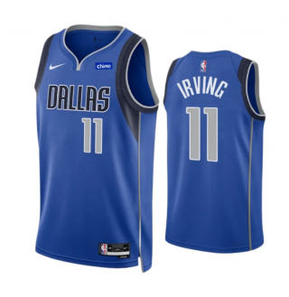 Dallas Mavericks #11 Kyrie Irving Blue Icon Edition Stitched Basketball Jersey