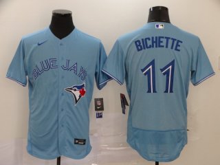 Toronto Blue Jays #11 Bo Bichette Blue Flex Base Stitched MLB Jersey