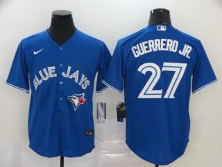 Toronto Blue Jays #27 Vladimir Guerrero Jr. Majestic Blue Cool Base Stitched MLB