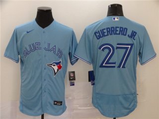 Toronto Blue Jays #27 Vladimir Guerrero Jr. Royal Flex Base Stitched MLB Jersey