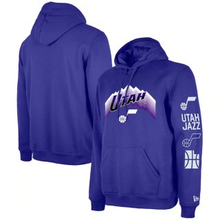 Utah Jazz Purple 2023-24 City Edition Pullover Hoodie
