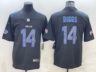 Buffalo Bills #14 Stefon Diggs Black 2018 Impact Limited Stitched Jersey