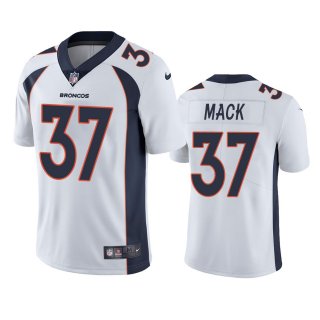 Denver Broncos #37 Marlon Mack White Vapor Untouchable Stitched Jersey