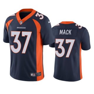 Denver Broncos #37 Marlon Mack Navy Vapor Untouchable Stitched Jersey