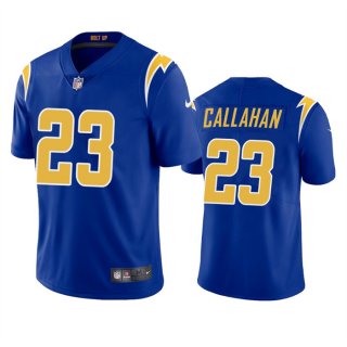 Los Angeles Chargers #23 Bryce Callahan Royal Vapor Untouchable Limited Stitched