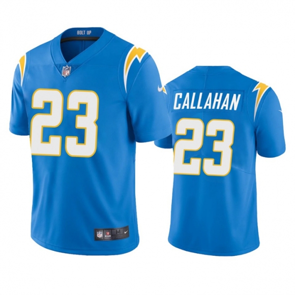 Los Angeles Chargers #23 Bryce Callahan Blue Vapor Untouchable Limited Stitched