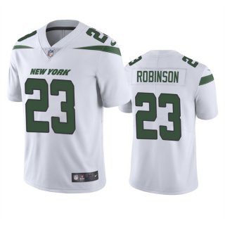 New York Jets #23 James Robinson White Vapor Untouchable Limited Stitched