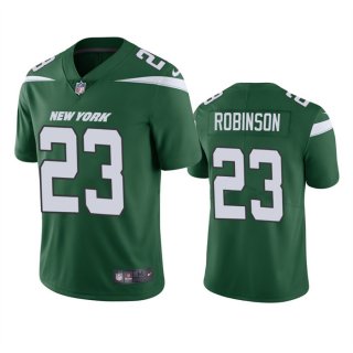 New York Jets #23 James Robinson Green Vapor Untouchable Limited Stitched