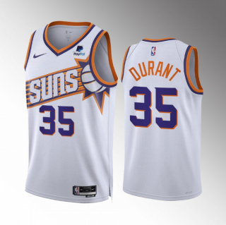 Phoenix Suns #35 Kevin Durant White 2023 Association Edition Stitched Basketball