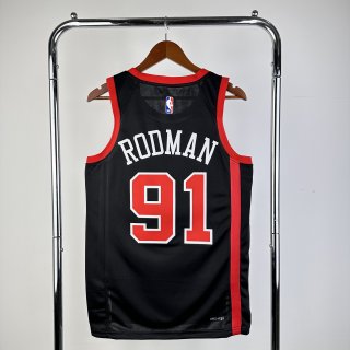 Chicago Bulls Dennis Rodman 2023-24 Swingman Jersey - City Edition