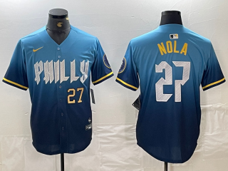 Philadelphia Phillies #27 Nola 2024 city jersey