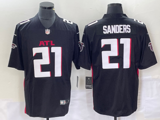 Atlanta Falcons #21 Deion Sanders Black Vapor Untouchable Limited Stitched