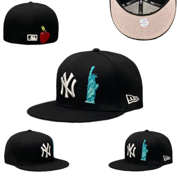MLB patch fiftted hats (7)