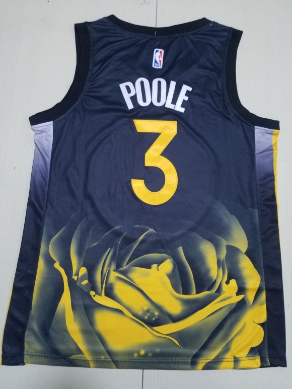 Golden State Warriors #3 poole Green black city