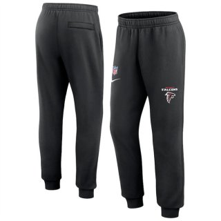 Atlanta Falcons Black Chop Block Fleece Sweatpants 3