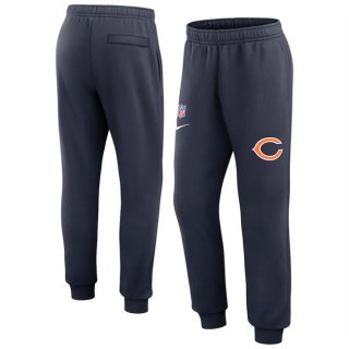 Chicago Bears Navy Chop Block Fleece Sweatpants