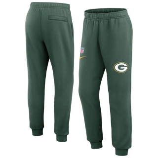 Green Bay Packers Green Chop Block Fleece Sweatpants 2