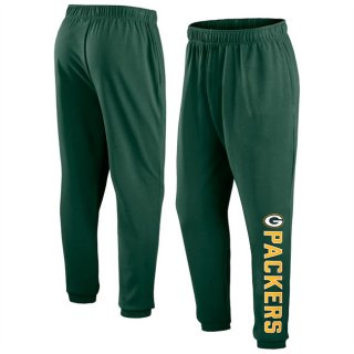 Green Bay Packers Green Chop Block Fleece Sweatpants