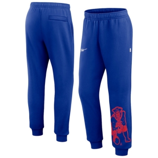 New England Patriots Blue Chop Block Fleece Sweatpants