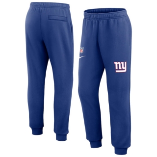New York Giants Blue Chop Block Fleece Sweatpants