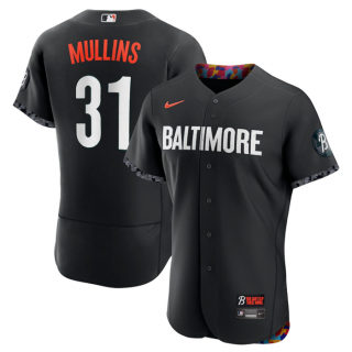 Men's Baltimore Orioles Baltimore Orioles #31 Cedric Mullins Black 2023 City Connect