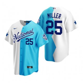 Washington Nationals #25 Bobby Miller White Teal 2022 All-Star Futures Game Stitched