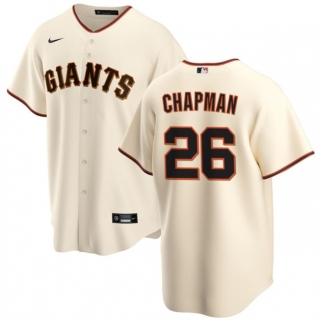 San Francisco Giants #26 Matt Chapman Cream Cool Base Stitched Baseball Jersey