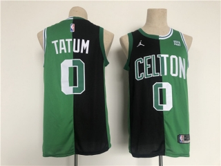 Boston Celtics #0 Jayson Tatum 2022 Green-Black Stitched Jersey