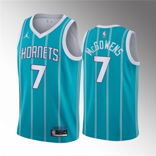 Charlotte Hornets #7 Bryce McGowens 2022 Draft Stitched Basketball Jersey
