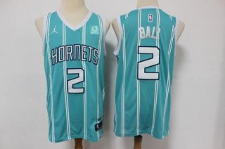 Charlotte Hornets #2 LaMelo Ball Swingman Stitched Jersey