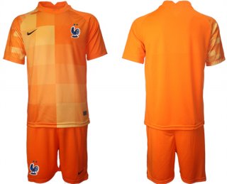 France Goalkeeper Orange 2022 FIFA World Cup