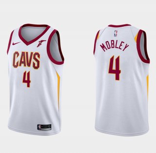 Cleveland Cavaliers #4 Evan Mobley White Association Edition Basketball Stitched