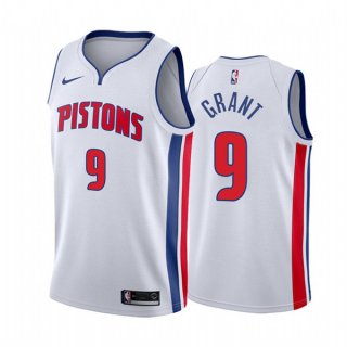 Detroit Pistons #9 Jerami Grant White 2020-21 Stitched NBA Jersey