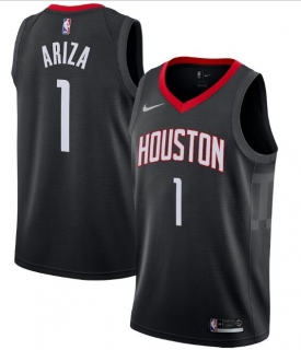 Houston Rockets Black #1 Trevor Ariza Swingman Statement Stitched NBA Jersey