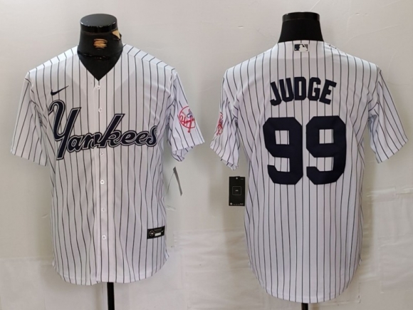 New York Yankees #99 white jersey