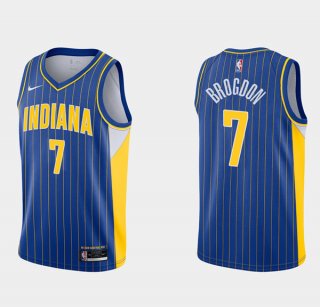 Indiana Pacers #7 Malcolm Brogdon Stitched NBA Jersey