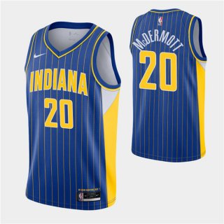 Indiana Pacers #20 Doug McDermott Royal City Swingman 2020-21 Stitched NBA Jersey