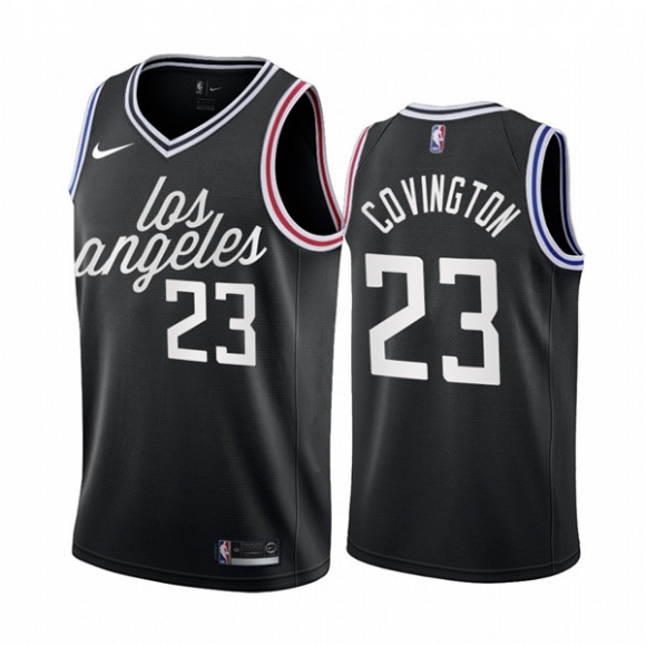 Los Angeles Clippers #23 Robert Covington 2022-23 Black City Edition Stitched Jersey