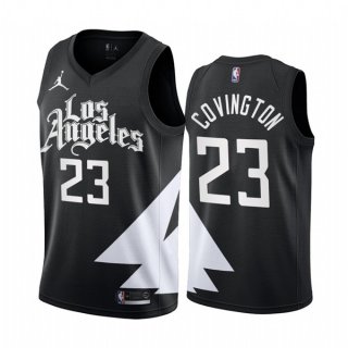 Los Angeles Clippers #23 Robert Covington 2022-23 Black Statement Edition Stitched