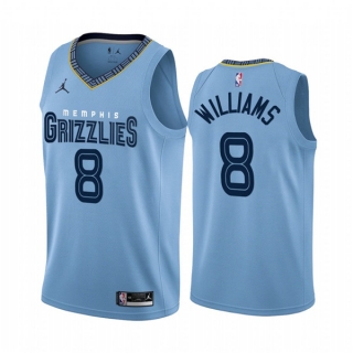 Memphis Grizzlies #8 Ziaire Williams 2022-23 Light Blue Statement Edition Stitched
