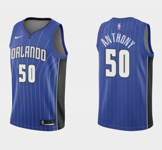 Orlando Magic #50 Cole Anthony Blue Stitched NBA Jersey