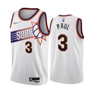 Phoenix Suns #3 Chris Paul 2022-23 White 75th Anniversary Association Edition