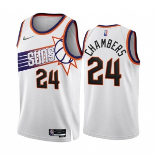 Phoenix Suns #24 Tom Chambers 2022-23 White 75th Anniversary Association Edition