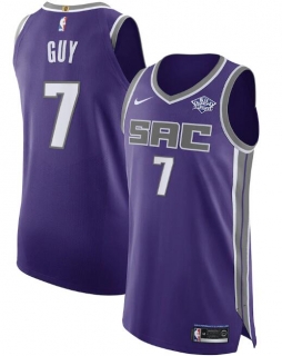 Sacramento Kings Purple #7 Kyle Guy Icon Edition Stitched NBA Jersey