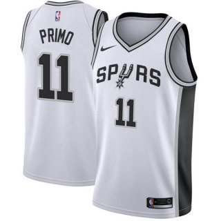 San Antonio Spurs #11 Joshua Primo White Association Edition Stitched Jersey