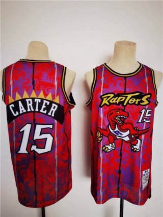 Toronto Raptors #15 Vince Carter Lunar New Year Tiger CNY 4.0 Throwback Stitched