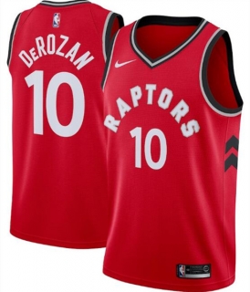 Toronto Raptors Red #10 DeMar DeRozan Icon Edition Swingman Stitched NBA Jersey