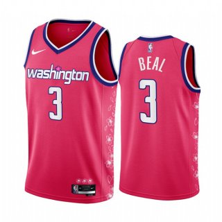 Washington Wizards #3 Bradley Beal 2022-23 Pink Cherry Blossom City Edition